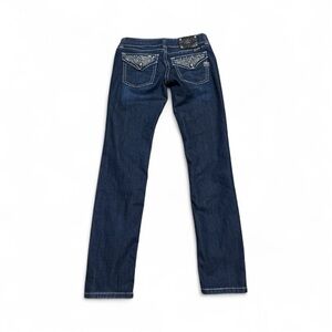 Miss Me skinny Dark Blue Denim Jeans size 28